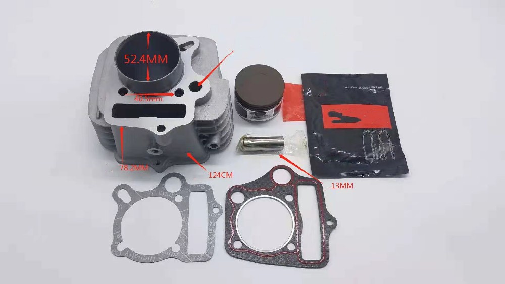 ZS110 Motorcycle cylinder block assembly