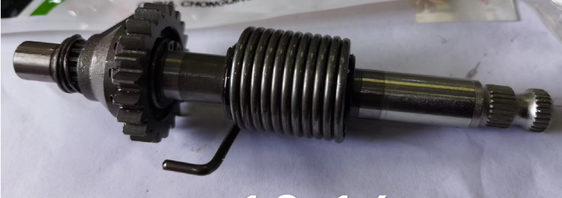 BAJAJ100 Motorcycle starter shaft